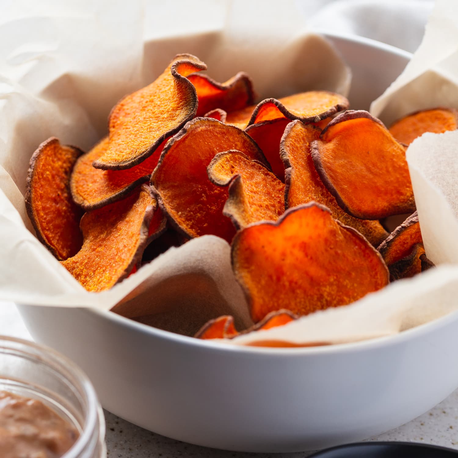 Sweet potato chips